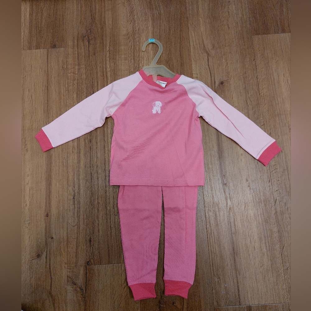 18 m Baby Girl Pink Cherokee Two Piece Set Pajama Set